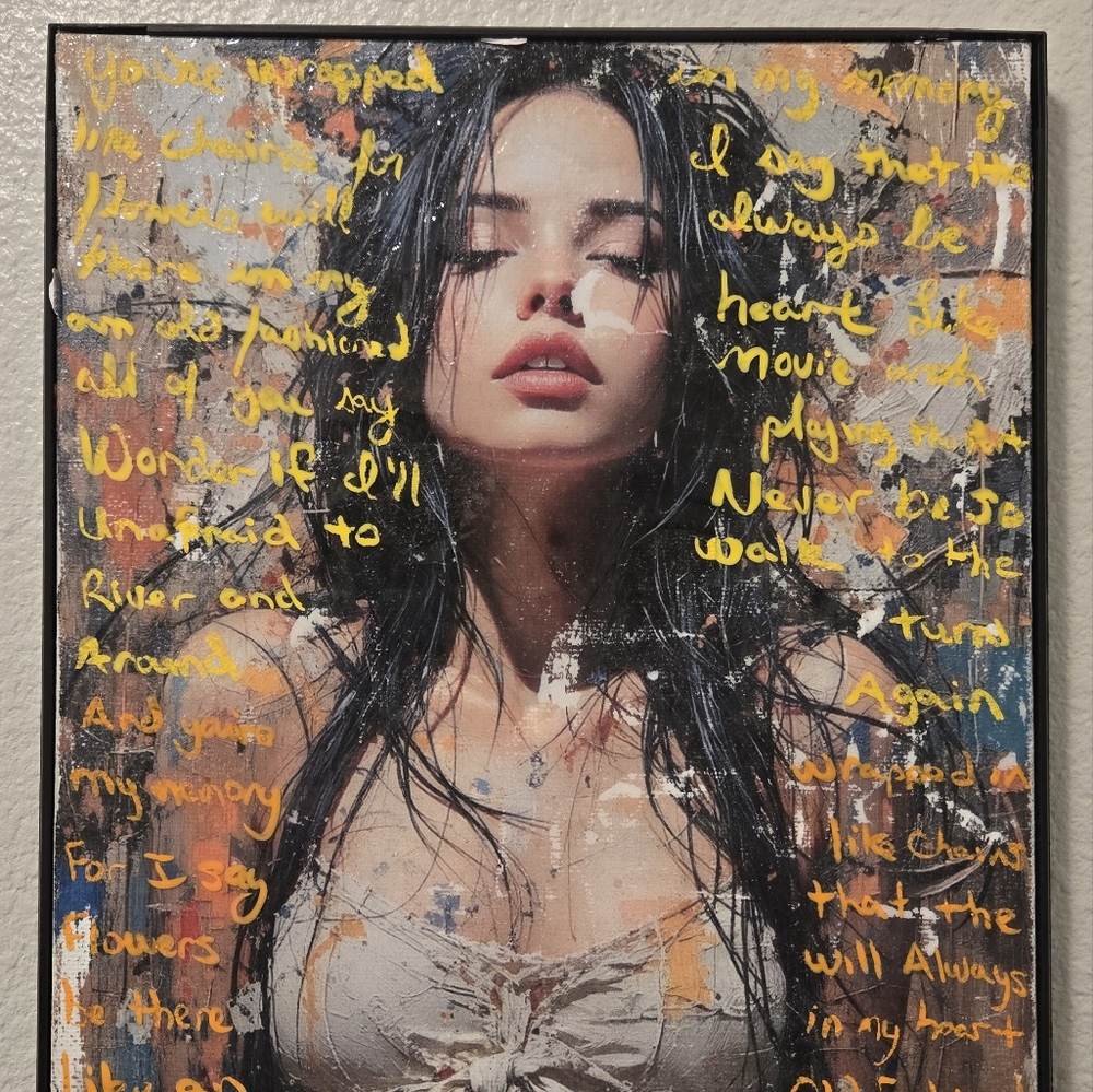 Modern Art Canvas with Vibrant Accents